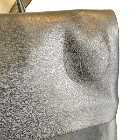 DKNY Tilly vegan leather backpack Logo embossed Black City Career Travel main image 13